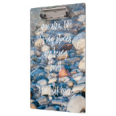 Porte-bloc Comme le ęr vers de bible de Peter de pierres (Gauche)