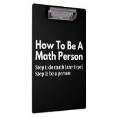 Porte-bloc Comment être une personne mathématique (Swatch)