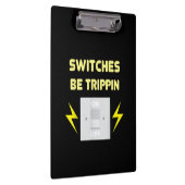 Porte-bloc Commutateurs Be Trippin - Cadeau Électricien (Swatch)