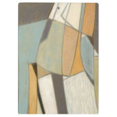 Porte-bloc Composition Abstraite avec des couleurs bouchées (Dos)