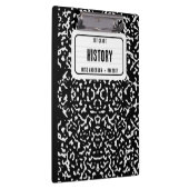 Porte-bloc Composition Carnet Étudiant Enseignant noir (Swatch)