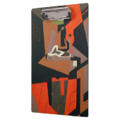 Porte-bloc Composition (huile sur la toile) (Gauche)