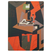 Porte-bloc Composition (huile sur la toile) (Dos)
