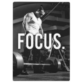 Porte-bloc CONCENTRATION - Exercice "Body building" Motivatio (Dos)