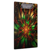Porte-bloc Conception Abstraite des fleurs fractales. (Swatch)