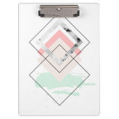 Porte-bloc Conception abstraite géométrique (Devant)