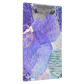 Porte-bloc Conception abstraite violette (Swatch)