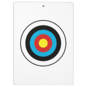 Porte-bloc Conception cible Bullseye (Dos)