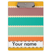 Porte-bloc Conception d'abrégé sur rangées de losange (Devant)