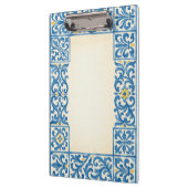 Porte-bloc Conception d'aquarelle fixe portugaise Azulejo (Gauche)