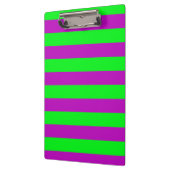 Porte-bloc Conception de bandes violettes et vertes (Gauche)