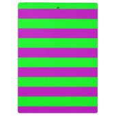 Porte-bloc Conception de bandes violettes et vertes (Dos)
