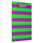 Porte-bloc Conception de bandes violettes et vertes (Swatch)