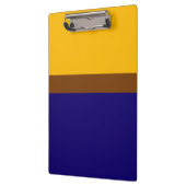 Porte-bloc Conception de bloc couleur bleu jaune (Gauche)