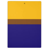 Porte-bloc Conception de bloc couleur bleu jaune (Dos)