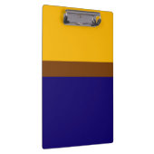 Porte-bloc Conception de bloc couleur bleu jaune (Swatch)