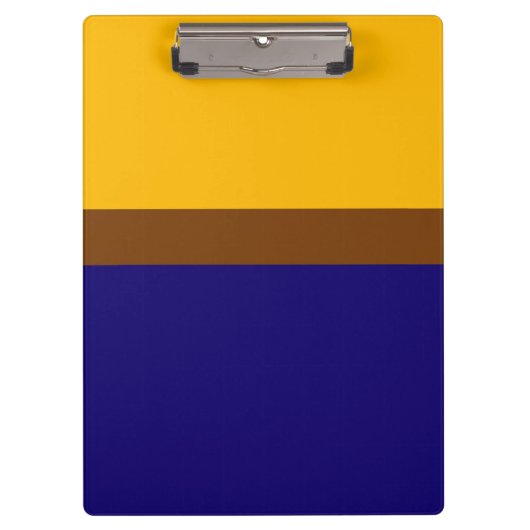 Porte-bloc Conception de bloc couleur bleu jaune (Devant)