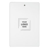 Porte-bloc Conception de bloc-notes de logo d'entreprise mini (Dos)