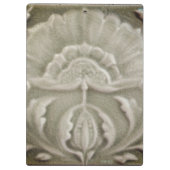 Porte-bloc Conception de carreau de fleur art nouveau jugends (Dos)