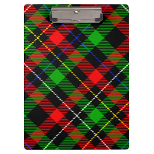 Porte-bloc Conception de carreaux en flanelle rouge vert blan