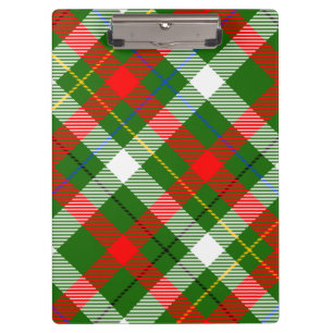 Porte-bloc Conception de carreaux en flanelle rouge vert blan