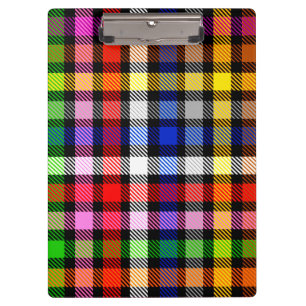 Porte-bloc Conception de carreaux tartan à carreaux en twill