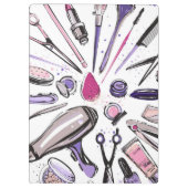 Porte-bloc Conception de cercle de maquillage (Dos)