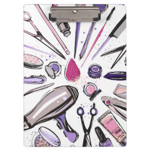 Porte-bloc Conception de cercle de maquillage
