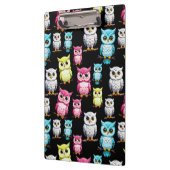 Porte-bloc Conception de design mignon de hiboux oiseaux  (Gauche)