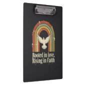 Porte-bloc Conception de la foi rétro-enracinée (Swatch)