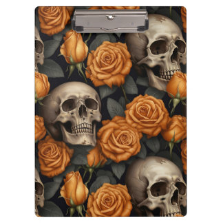 Porte-bloc Conception de la série A Skull and Roses 11