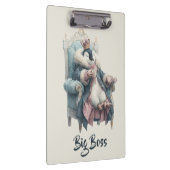 Porte-bloc Conception de manchot Big Boss Winter (Swatch)