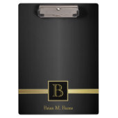 Porte-bloc Conception de monogramme (Devant)