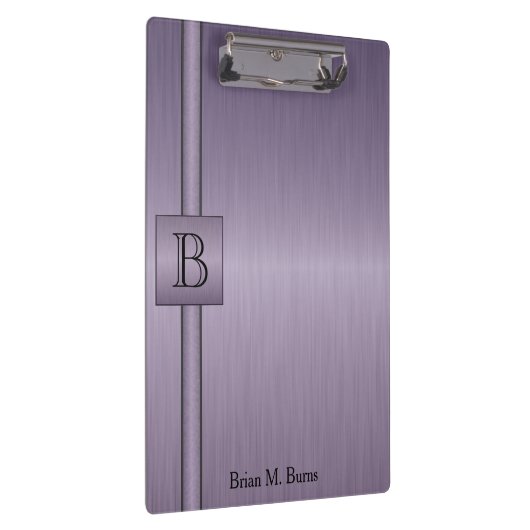 Porte-bloc Conception de monogramme de la direction - Améthys (Swatch)