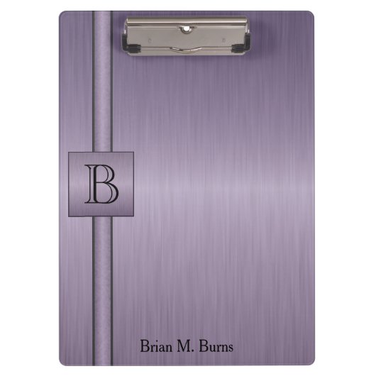 Porte-bloc Conception de monogramme de la direction - Améthys (Devant)