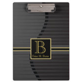 Porte-bloc Conception de monogramme professionnel (Devant)