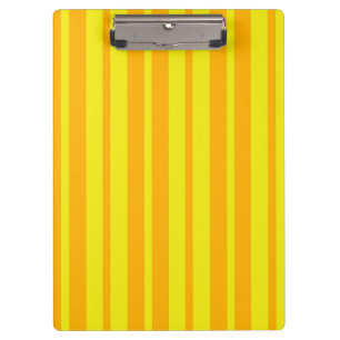 Porte-bloc Conception de motif à rayures élégantes jaunes