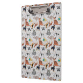 Porte-bloc Conception de motif de chiens et chats mignons (Gauche)