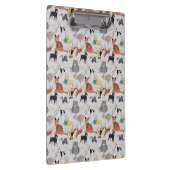 Porte-bloc Conception de motif de chiens et chats mignons (Swatch)