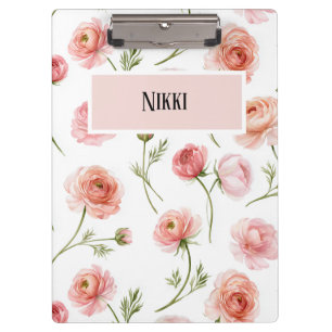 Porte-bloc conception de motif floral renoncule