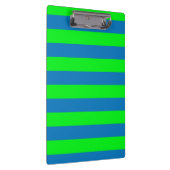 Porte-bloc Conception de rayures bleues et vertes (Swatch)