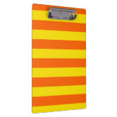 Porte-bloc Conception de rayures jaunes orange (Swatch)