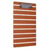 Porte-bloc Conception de rayures marron chocolat (Swatch)