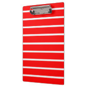 Porte-bloc Conception de rayures rouges et blanches (Gauche)