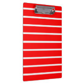 Porte-bloc Conception de rayures rouges et blanches (Swatch)
