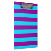 Porte-bloc Conception de rayures violettes bleues (Swatch)
