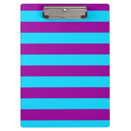 Porte-bloc Conception de rayures violettes bleues (Devant)
