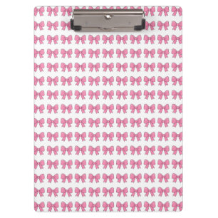 Porte-bloc Conception de ruban à nœud rose mignon – Nœud fémi