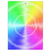 Porte-bloc Conception de teinture à cravate - (Dos)