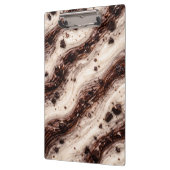 Porte-bloc Conception de texture en marbre de Milkshake Cooki (Gauche)